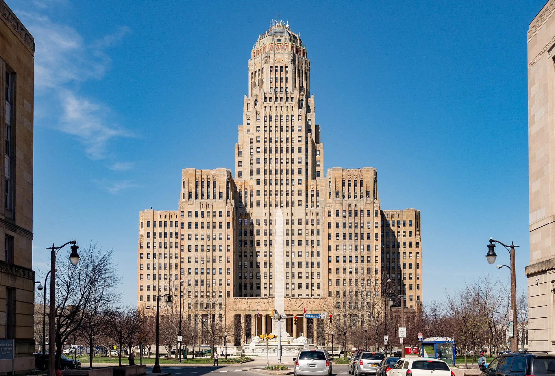 Buffalo City Hall viewed from Niagara Square